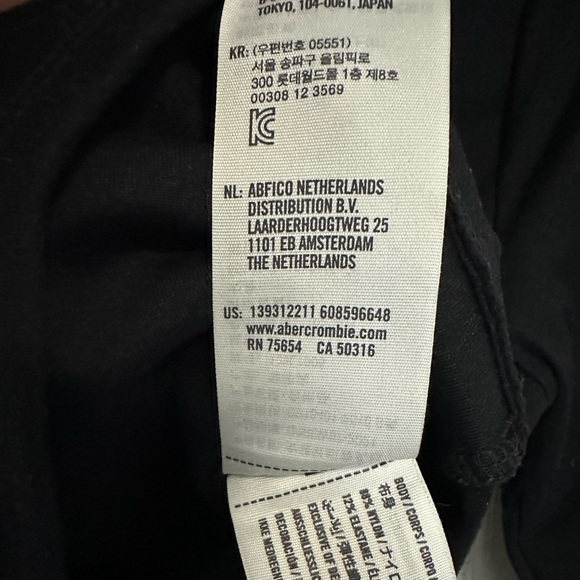 Abercrombie and Fitch Double-Layered Seamless Fabric Squareneck Top - Picture 4 of 6